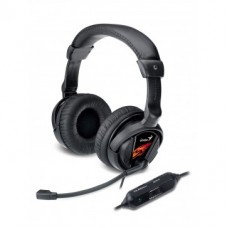 HEADSET GAMING VIBRATION PRETO HS-G500V GENIUS